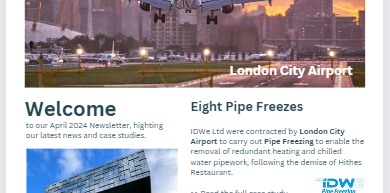 Mechanical Services, Pipe Freezing Services