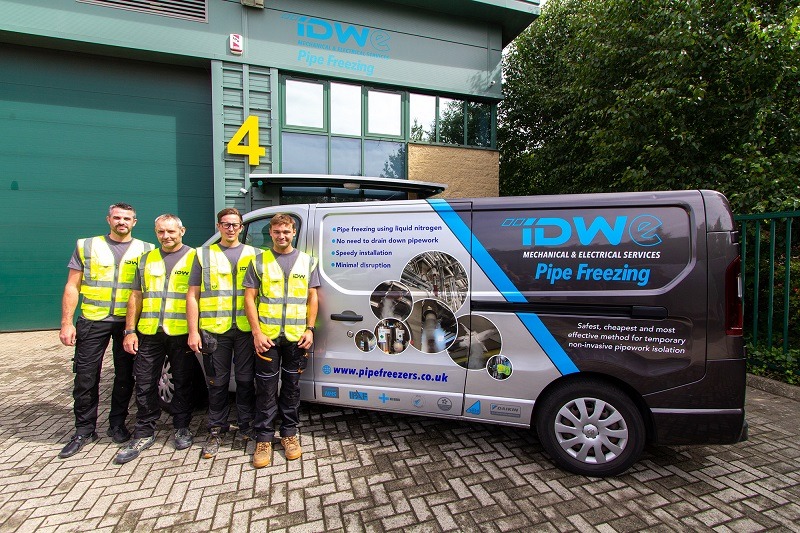Pipe Freezing Services IDWe in London